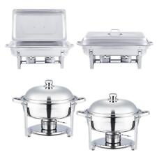 Chafing Dishes 2/4/6/8 Sets Chafer 13.7QT 5.3QT Bain Marie Buffet Food Warmer picture