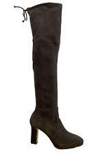 NEW Stuart Weitzman Ledyland Over The-Knee Slate Gray Suede Boots 5.5 M Grey picture