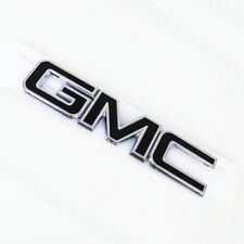 14-19 GMC Sierra Tailgate Letter Logo Emblem Adhesive Nameplate OEM Chrome balck picture