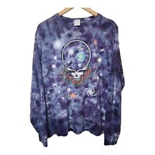 Vintage 1997 GRATEFUL DEAD Shirt Space Your Face Cosmic Bear Long Sleeve Large  picture
