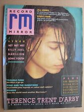 1987 RECORD MIRROR July 25 Trent D’Arby Nick Currie Momus Echo Bunnymen Doc Cox picture