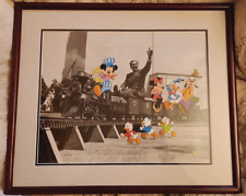 Walt Disney - Walt's Train - Animation Cel - Limited Run #621/950 picture