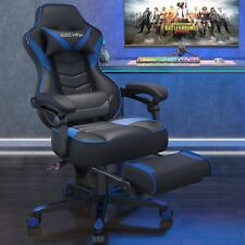 ELECWISH Gaming Chair Racing Computer Swivel Seat Recliner Footrest Ergonomic picture