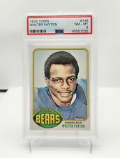 1976 Topps Football #148 Walter Payton RC Rookie HOF PSA 8 NM-MT Chicago Bears picture