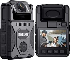 BOBLOV M7 128GB GPS Body Camera with Audio 180 Degrees Rotatable Lens for Police picture