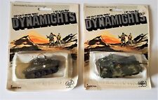 Lot of 2 Dynamights Zee Toys Die-Cast Metal Tanks 1/87 Scale Models Military Toy picture