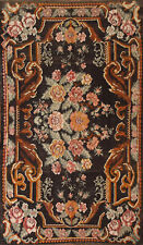 Vegetable Dye Kilim Turkish Reversible Rug 6x9 Flat weave Hand-made Wool Carpet picture