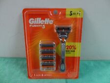 NEW Gillette Fusion 5 Shaving Bundle 1 Razor Handle 5 Cartridges Fusion5 picture