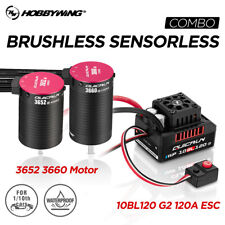 HobbyWing QuicRun 10BL120 120A ESC+Sensorless Brushless Motor for 1/10 RC Cars picture