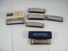 HOHNER HARMONICAS LOT OF 6  BLUE / MARINE / CHICAGO picture