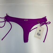 Body Glove Women's Smoothies Cheeky Thong Isla Bikini Bottom Pink Magnolia Sz XS picture