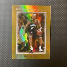 2003-04 Topps Contemporary Collection GOLD 17/25 Sam Cassell *RARE picture