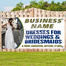 Dresses Wedding Bridesmaid Prom Graduation XV Advertising Banner Model BK picture
