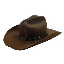 VTG Resistol 4x Beaver Felt Cowboy Hat Self Conforming Western Sz 7 1/4 TEXAS picture