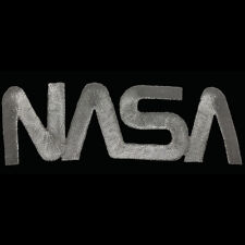 NASA Worm Laser Emblem Patch - 1-3/4