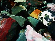 500 Carat Lots of Bloodstone Rough + A very nice FREE faceted Gemstone picture