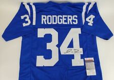 Isaiah Rodgers Signed Indianapolis Blue/White Football Jersey Autographed w/ COA picture