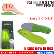 NEW SUPERFEET Premium Green Insoles Inserts Orthotics Brand New In Box C D E F picture