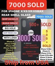 Apple Back Glass NEW Replacement BIG HOLE Lot iPhone X XR 11 12 13 14 15 Pro Max picture