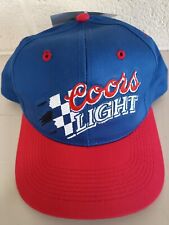 Vintage 1997 Coors Light Snap-Back Trucker Hat Cap One Size Adjustable Strap picture
