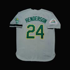 Rickey Henderson Jersey Oakland A's 1989 World Series Battle Of The Bay Patch 🎁 picture