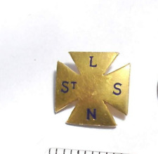 Maltese Cross - ( 14k 3.7g) Lapel Pin (