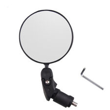 Bike Mirror Ebike Rear View Convex Lens Adjustable Bicycle Bar End Mirror picture