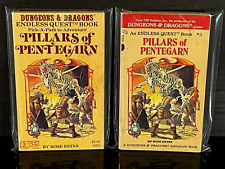 Dungeons & Dragons PILLARS OF PENTEGARN Endless Quest 3 BOTH COVERS Lot Book TSR picture