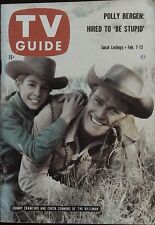 TV Guide February 7, 1959 Chuck Connors and Jimmy Crawford of 