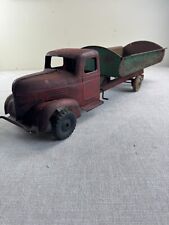 Vintage Turner Toys Pressed Steel Truck with Dump Bed 1930's Original Paint picture