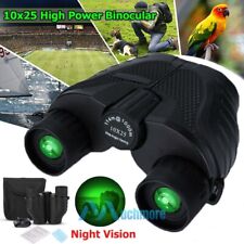 Professional 10x25 High Power Day Night Vision Binocular HD Telescope Scope+Bag picture