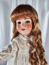 Antique Armand Marseille DRP A 7 M Fur Eyebrows ~ Orig Jointed Compo Wood Body picture