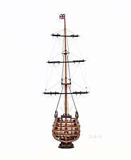 HMS Victory Cross Section Wooden Tall Ship Model 35