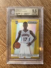 2013-2014 Prizm Gold Dennis Schroder Rookie RC /10 BGS 9.5 With Two 10 Subs picture