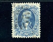 USAstamps Used VF US 1861 Washington Scott 72 Fancy Cancel SCV $625 picture