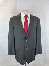Jos A. Bank Men's Olive Green Gray Wool Pigeon Eye 42R $595 picture