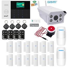 R63 WiFi GSM APP RFID GPRS Wireless Home Security Alarm System+Outdoor IP Camera picture