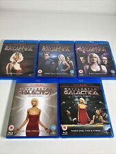 Battlestar Galactica Complete Season 1-5 - 4 X Blu-Ray English Spanish Reg. picture