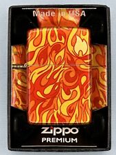 Flickering Flames 48981 Design 540 Fusion Color Double Sided Zippo Lighter NEW picture