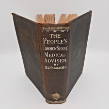 Antique 1909 People's Common Sense Medical Adviser by R.V. Pierce HC 78th Ed picture