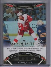 2022-23 Exquisite Collection Moments Gold #ECMMS Moritz Seider /99 - RED WINGS picture
