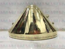 Interior/Exterior Antique Wall Mounted Heavy Brass New Golden Triangle Light picture