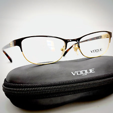 Vogue VO 4063 B 997 Women Eyeglasses 50-18-135mm Top Brown/Pale Gold picture