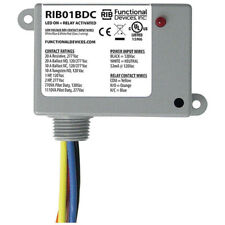 Functional Devices-Rib Prewired Relay,120VAC,20A,SPDT RIB01BDC Functional picture