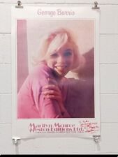 Marilyn Monroe PosterLast Known Photoshoot George Barris Autographed Signed picture