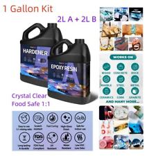 Crystal Clear Epoxy Resin - 1 Gallon Kit - 1:1 By Volume - Fast Cure Food Safe picture