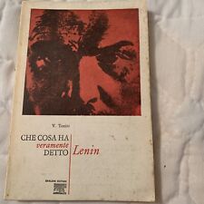 CHE COSA HA veramente DETTO LENIN book in Italian picture