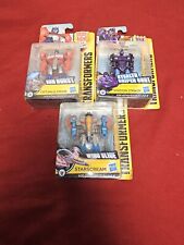 NEW Lot of 3 Transformers Cyberverse Robot Figures Optimus Prime Wing Slice Stea picture