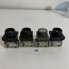 SMC Corp. NVM13 Mechanical Valve (Lot of 3) NVM12 (Lot Of 1) 4 Total picture