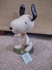 Snoopy Peanuts Vintage RARE Garden Collection Dancing Snoopy Figurine 11